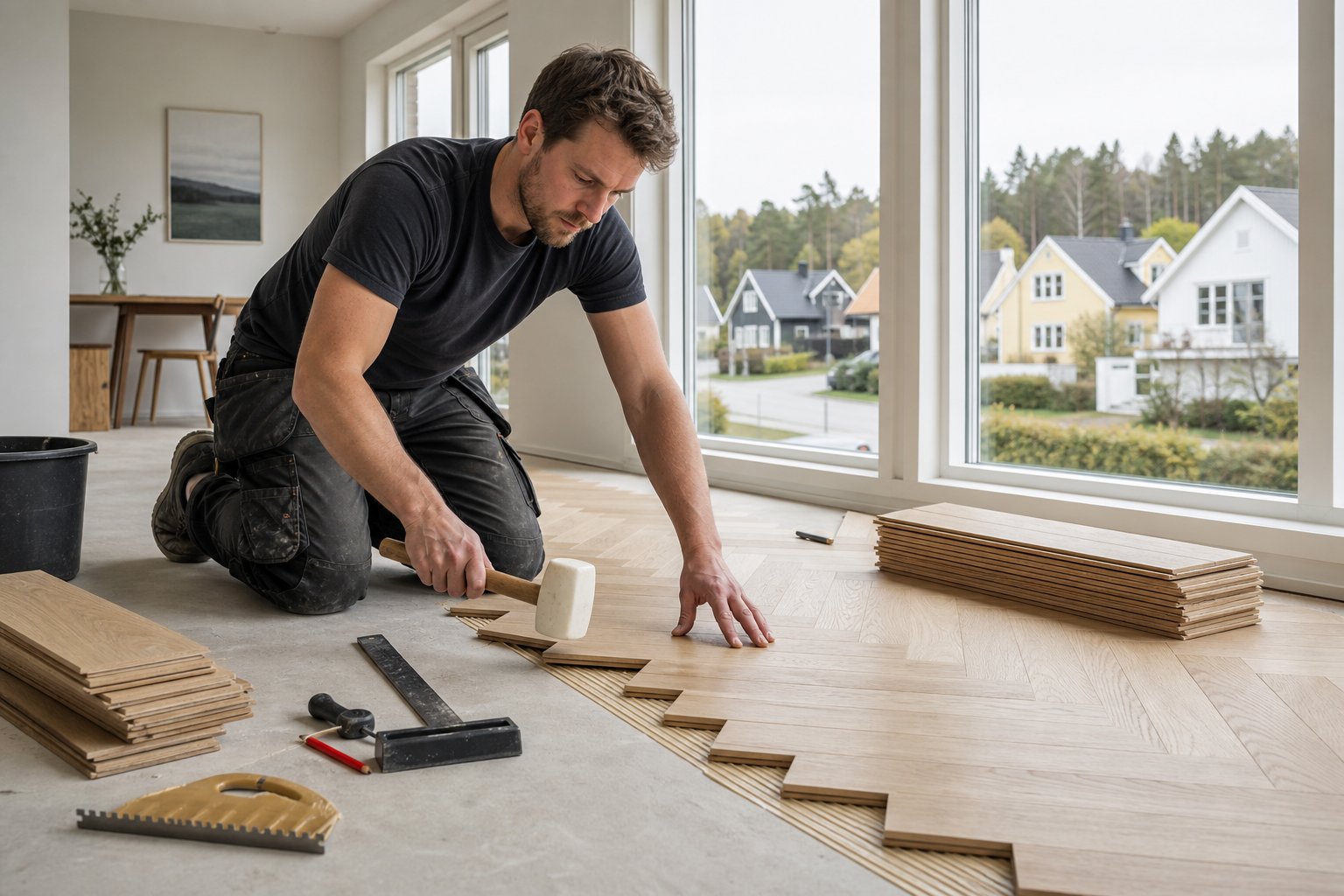 Golvet som förändrar hela rummet, lagt med omsorg