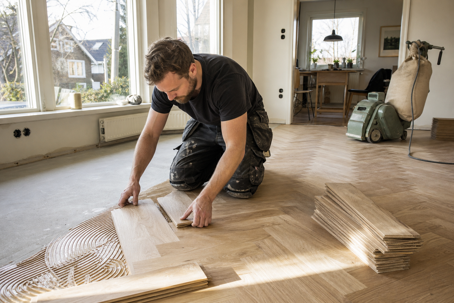Golvet du skjutit upp kan bli klart den här säsongen