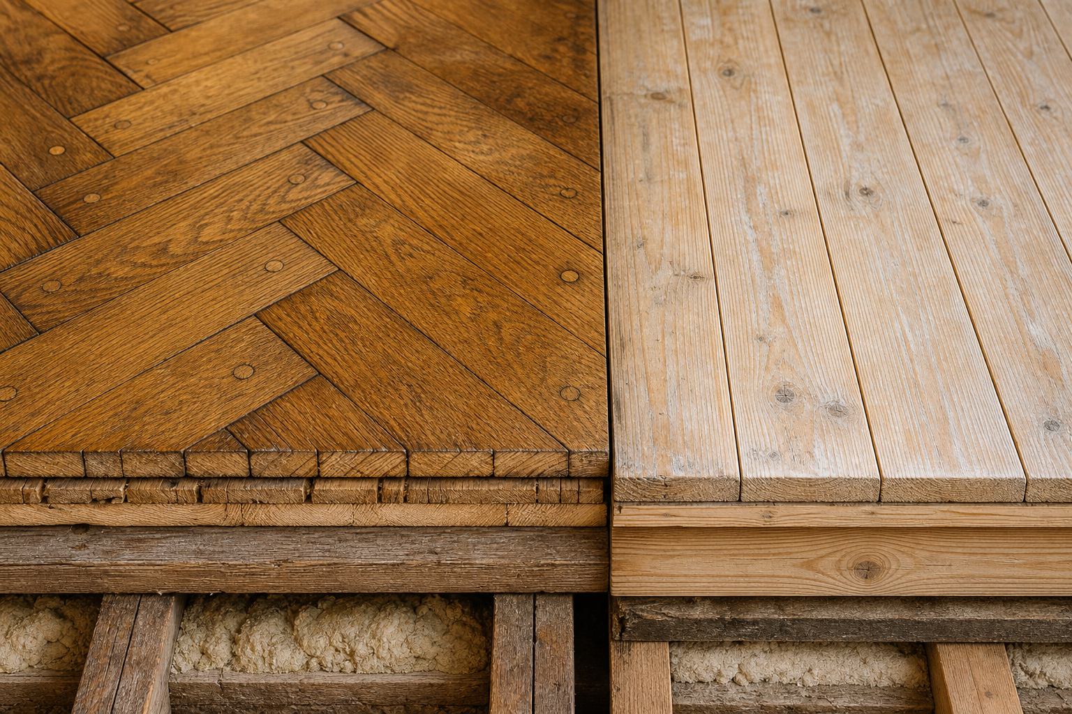 Stilar, mönster och rätt renovering av sekelskiftegolv