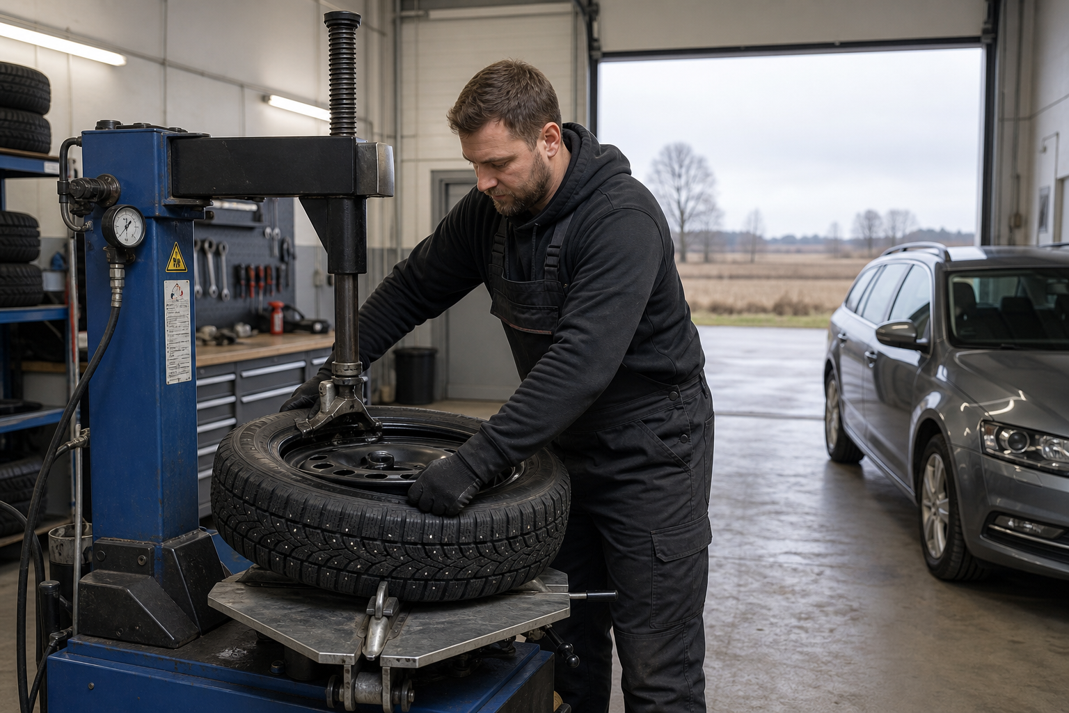 Däckverkstad dit Kumla-bor faktiskt kör