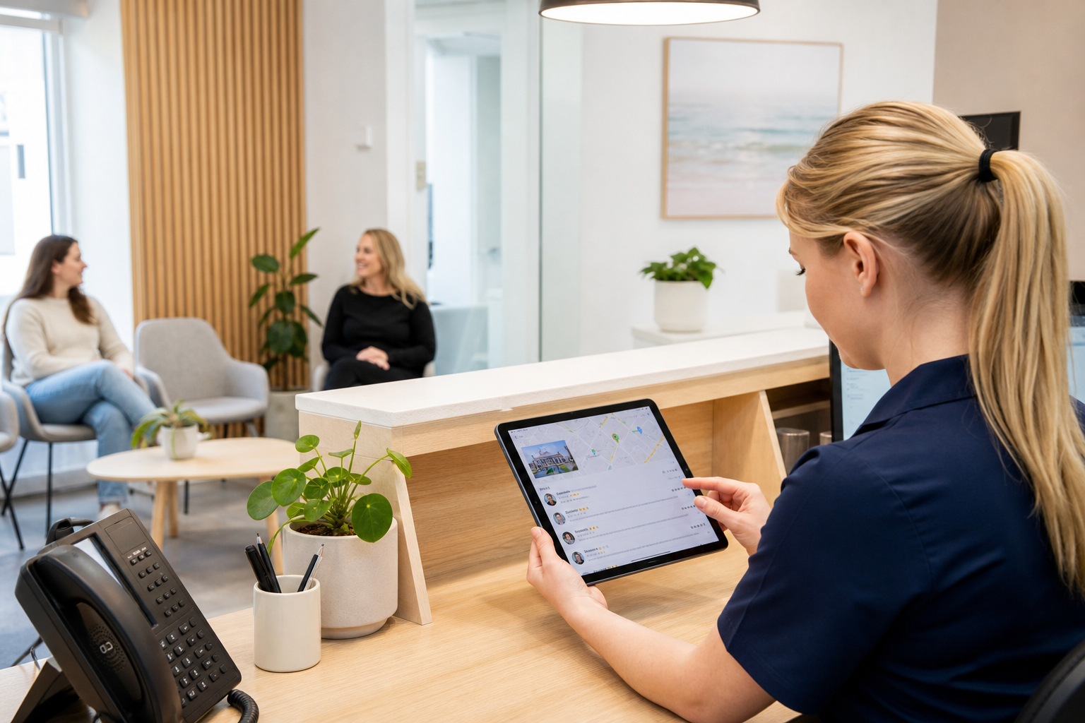Tandläkarmottagningen som syns lokalt, bokar fler patienter