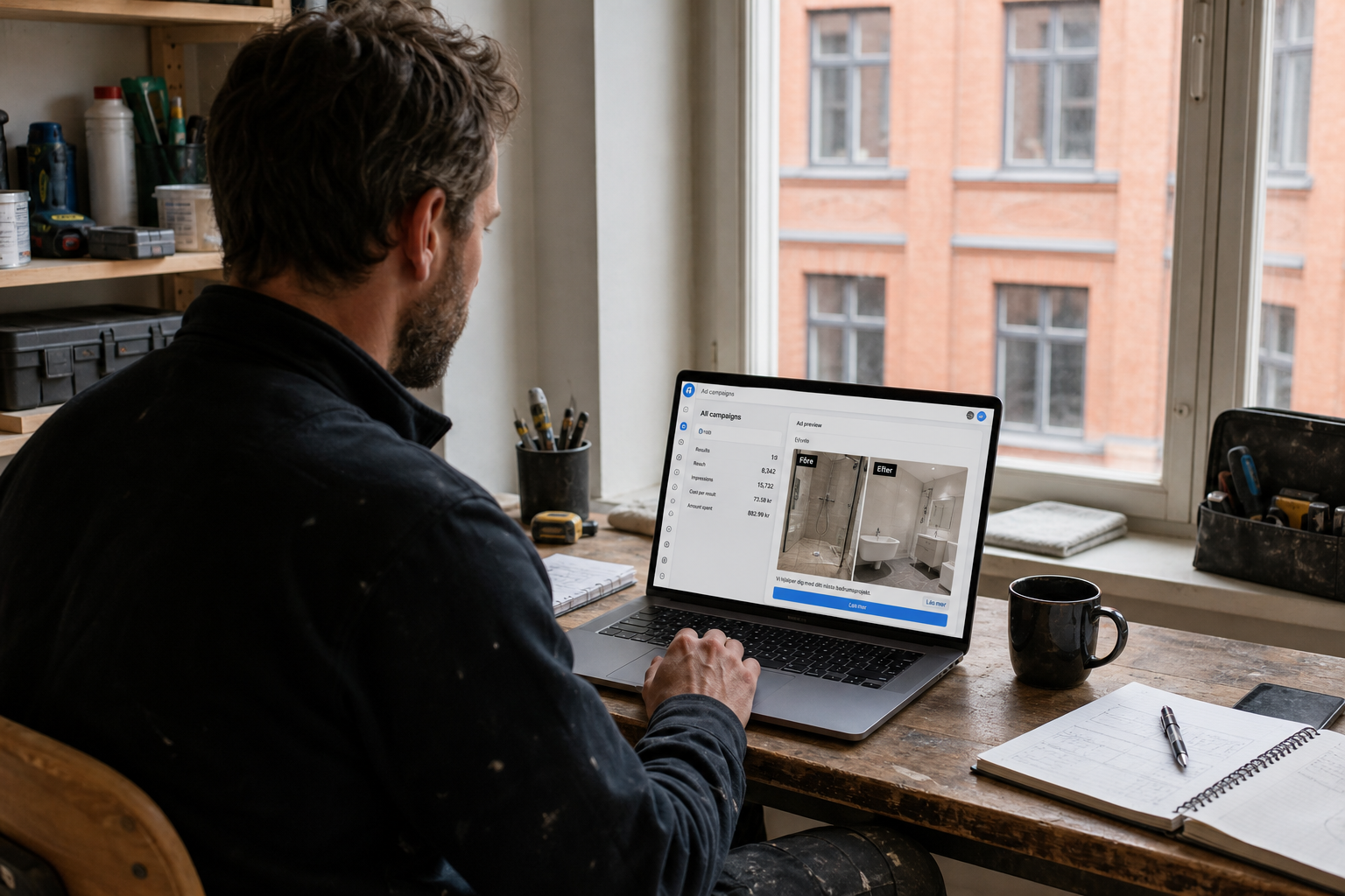 Facebook-annonsering som ger samtal, inte bara klick