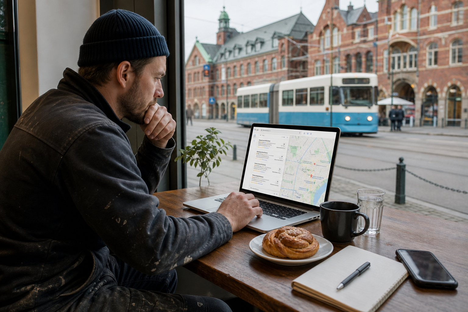 Syns du inte lokalt i Göteborg, väljer kunden någon annan