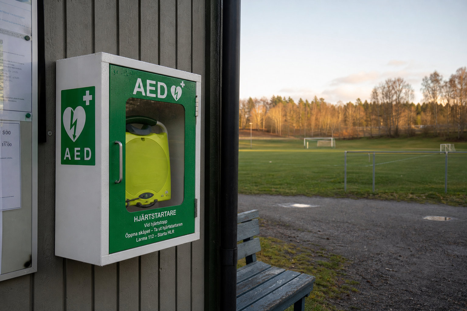 Rätt hjärtstartare, redo att användas när det gäller