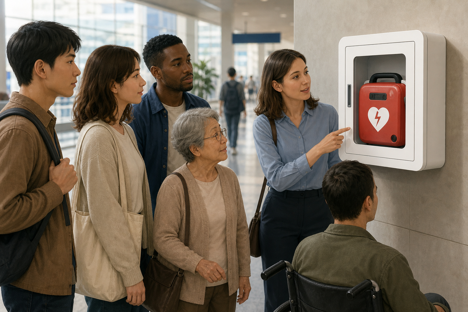 Alla får använda en halvautomatisk defibrillator, utan utbildning